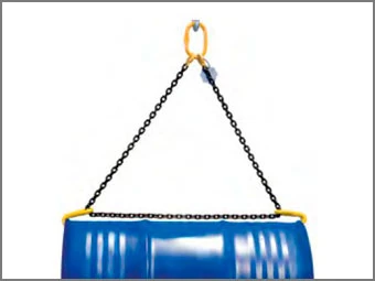 Захват для бочек цепной УСЦ  (с крюками)