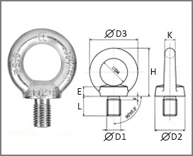 Рым-болт DIN 580
