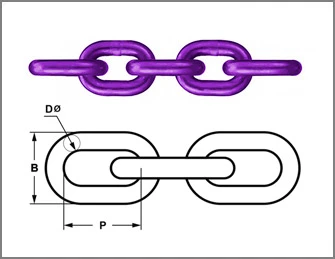 Вантажопідйомні ланцюги 10-го класу (G100)