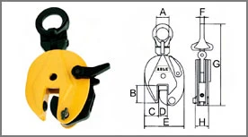Захваты вертикальные с двумя степенями свободы ABLE
