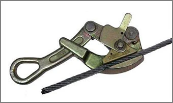 Захват «лягушка» для протяжки канатов/кабелей