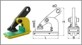 Захват горизонтальный (с полиуретановыми накладками)