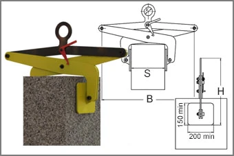 Захваты для мраморных и гранитных плит