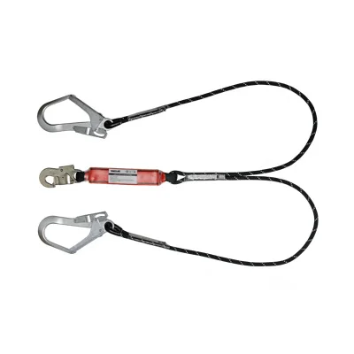 Стропи TAKELAG з плетеного шнура з амортизатором подвійні (серія 2СШ+А)